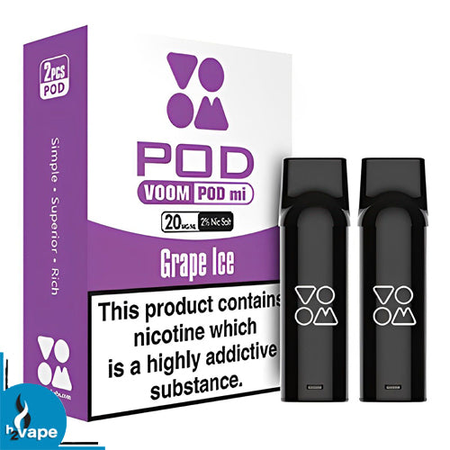 Voom Mi Pod (2pcs) h2vape Boksburg Voom Mi Pod (2pcs) h2vape Boksburg